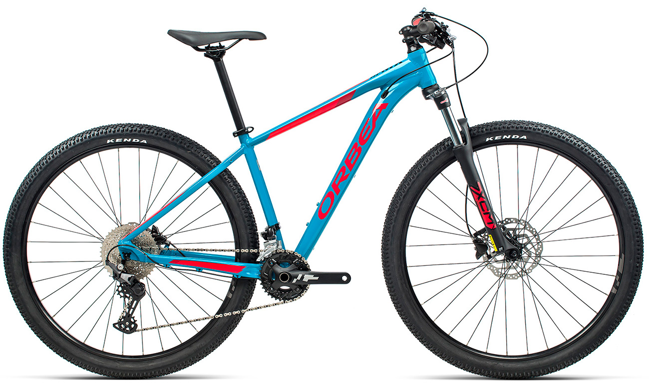 Фотография Велосипед Orbea MX30 27,5" 2021, размер М, Сине-красный 